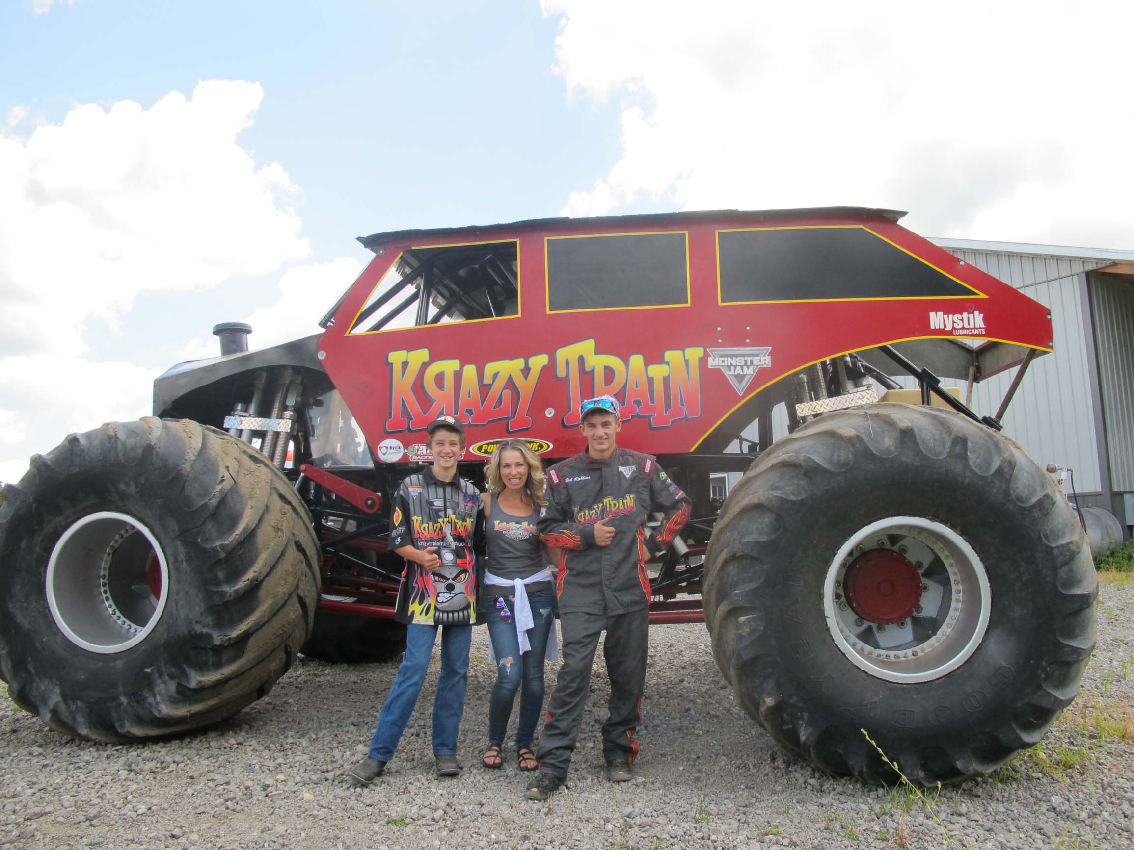 krazy train monster truck toy